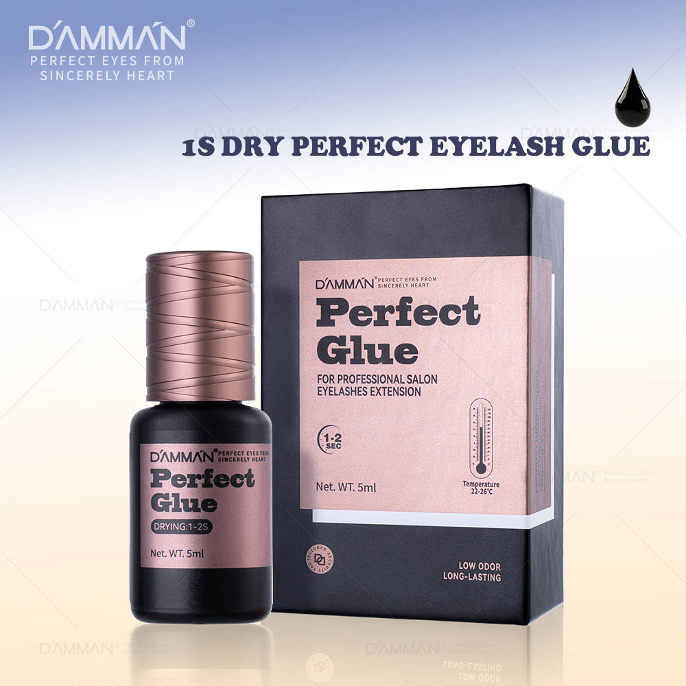 DAMMAN 5ml 1-2 Sec Fast Drying Eyelash Extension Glue