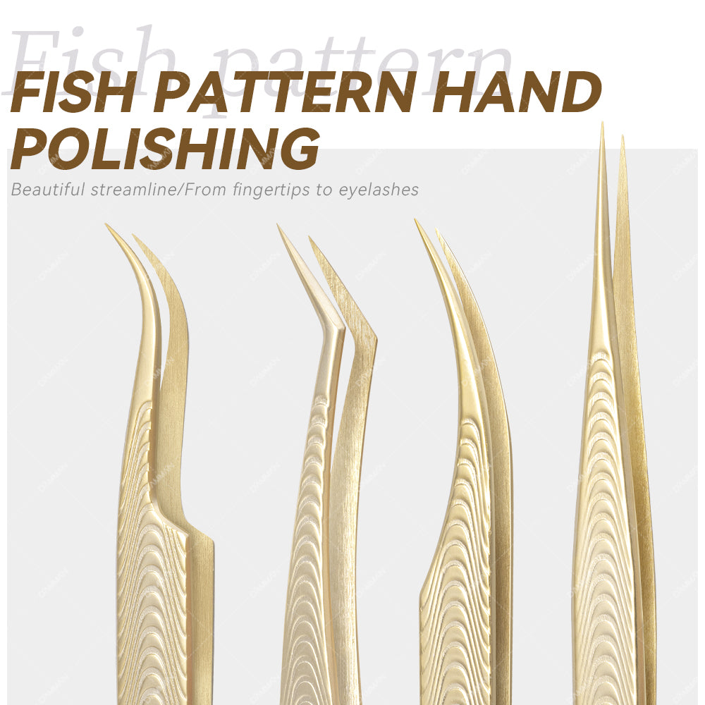 Eyelash Tweezers For Professional Salon Use