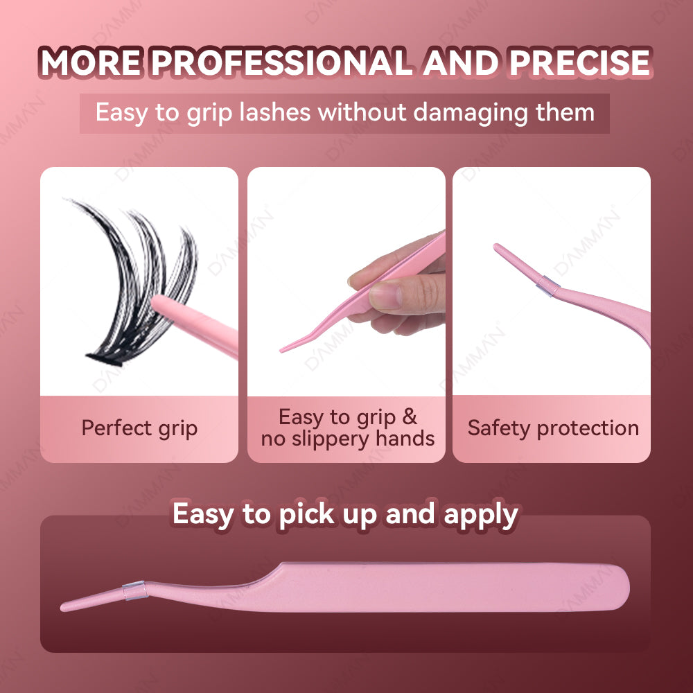 DAMMAN 50D Fluffy DIY Lash Cluster Kit