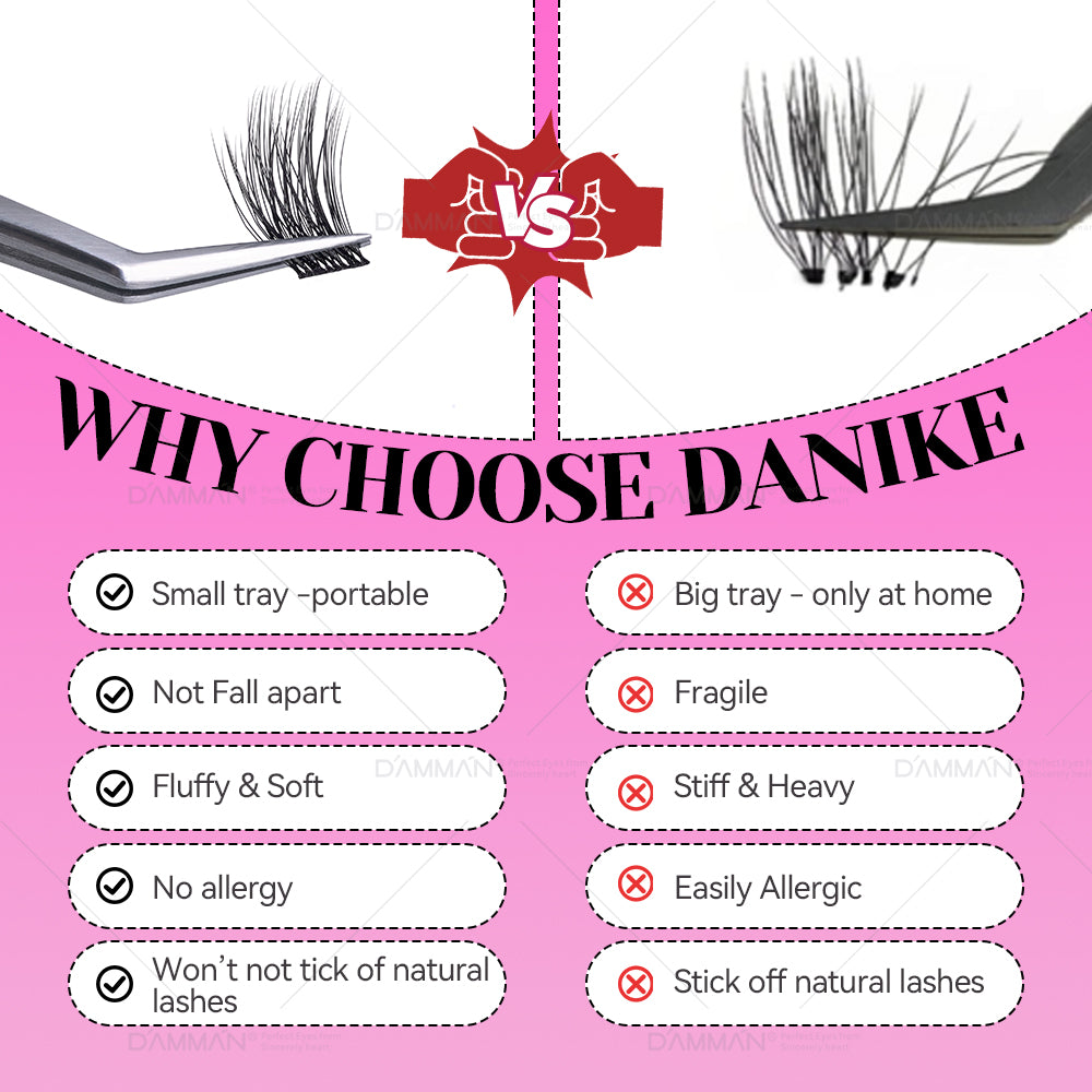 DANIKE 6D DIY Lash Cluster - B26