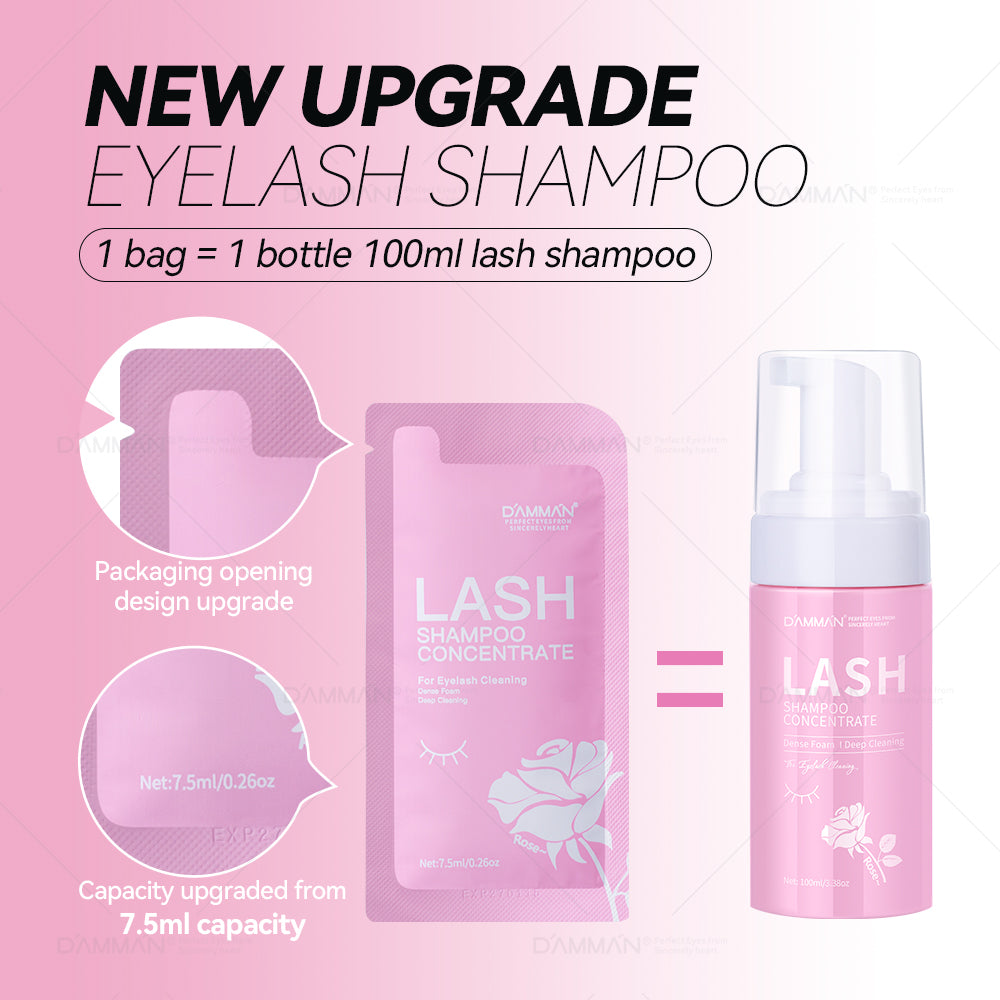 DAMMAN ROSE Lash Shampoo Kit