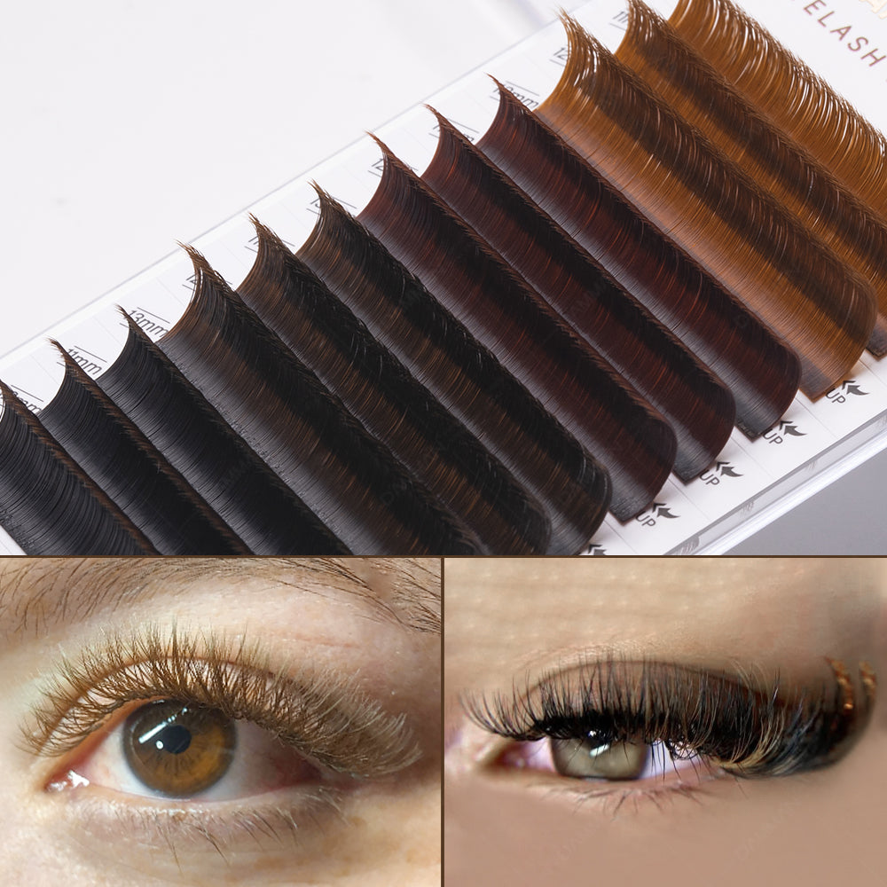 DAMMAN 0.07 D Curl Colors Easy Fans Eyelash Extensions