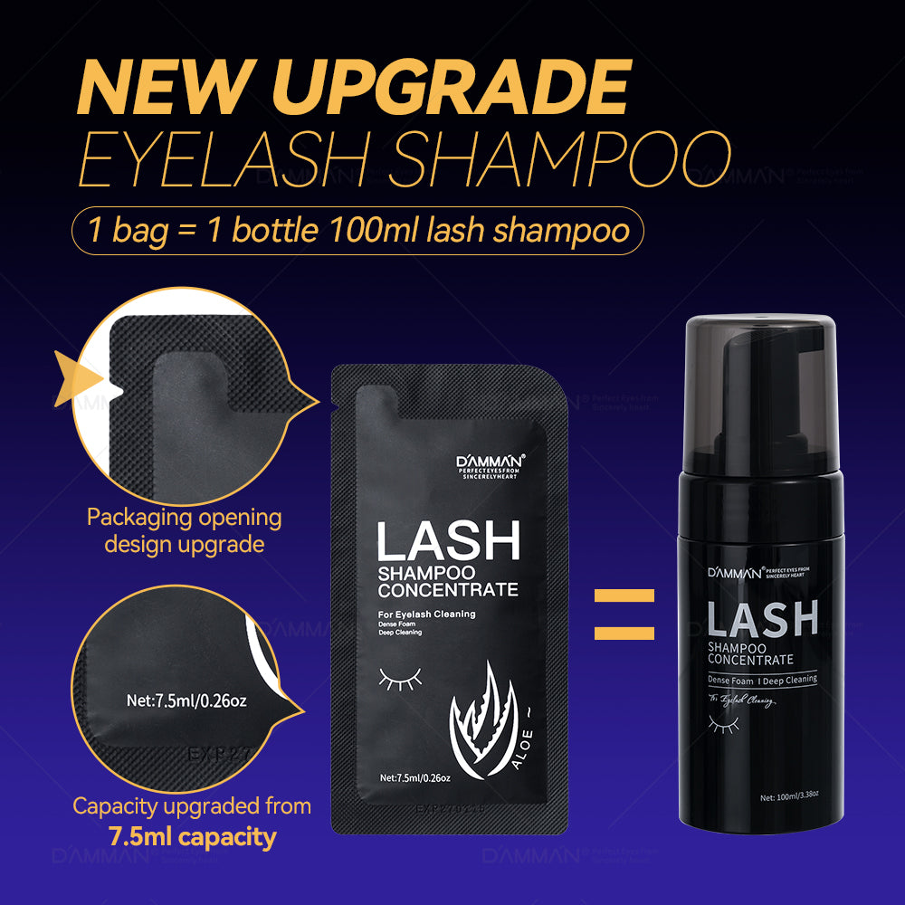DAMMAN Aloe Lash Shampoo Concentrate Kit