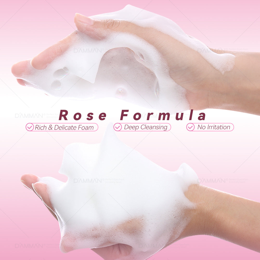 DAMMAN ROSE Lash Shampoo Kit