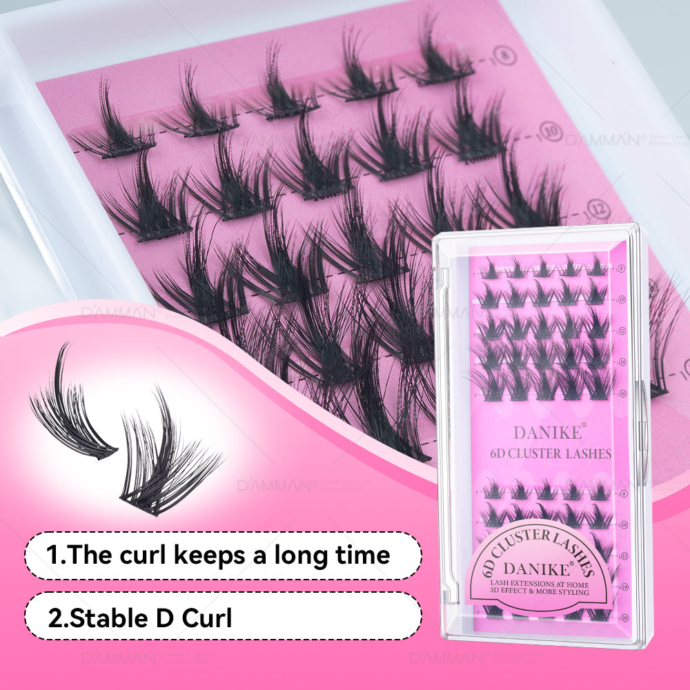 DANIKE 6D DIY Lash Cluster - B50