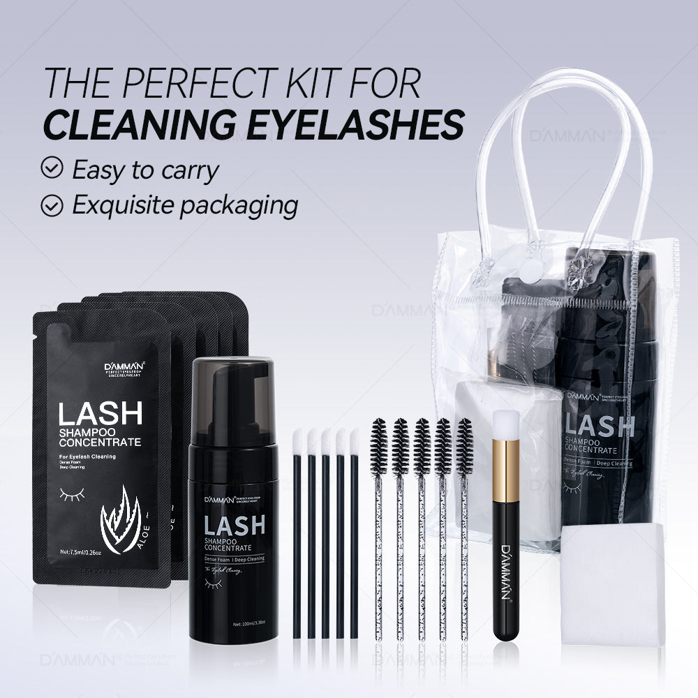 DAMMAN Aloe Lash Shampoo Concentrate Kit