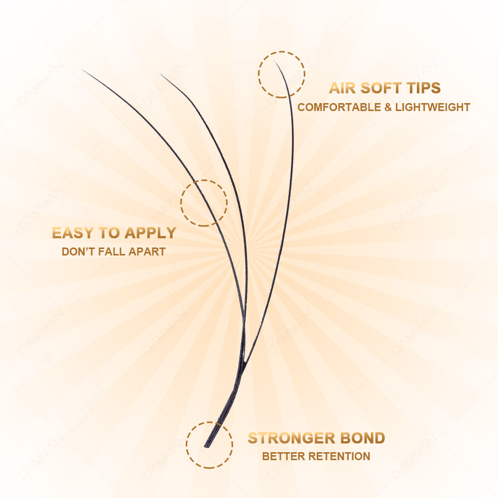 DAMMAN 0.05 C Curl 3D W Eyelash Extensions