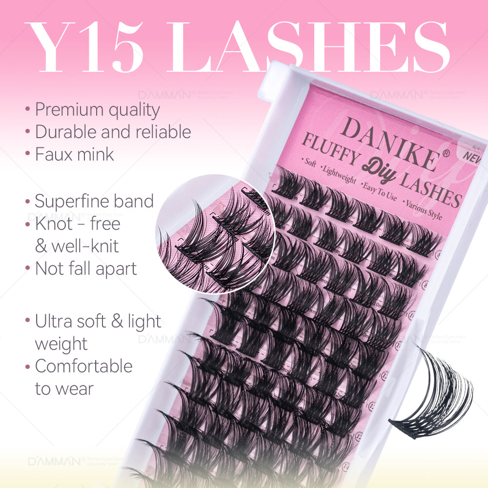 DANIKE Y15 Hot Melt Lash Cluster Tray