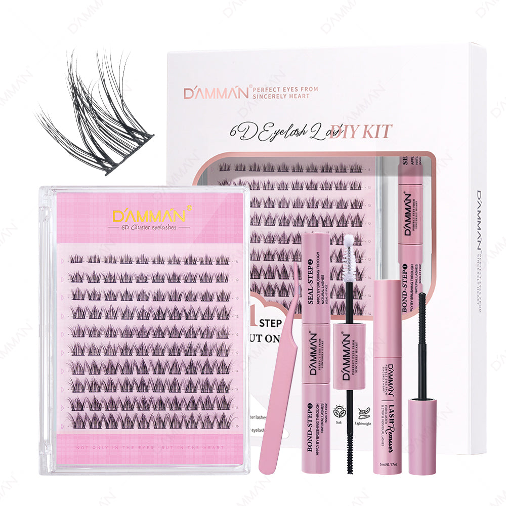 DAMMAN 6D DME-23 Cluster Lash Kit Wide Band and Natural Look