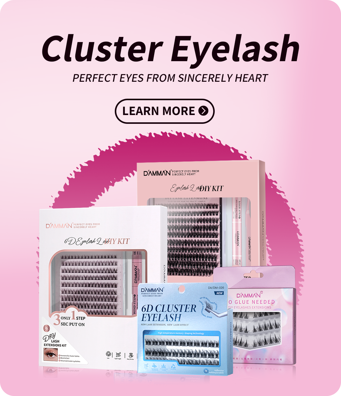 DIY Cluster Eyelash