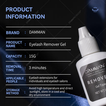 Damman Eyelash Glue Remover Gel R-145 15ml