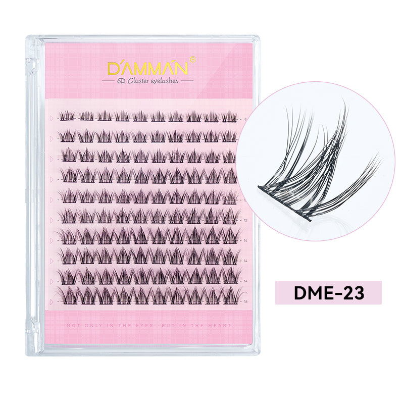 DAMMAN 6D DME-23 Cluster Lash Kit Wide Band and Natural Look