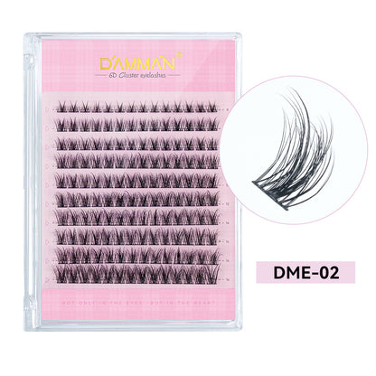 DAMMAN 6D Cluster Lash Natural Look Lash Cluster Kit DME-02