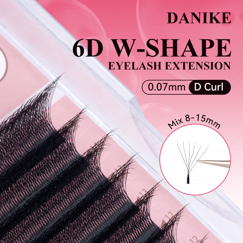 DANIKIE 6D W Eyelash Extension