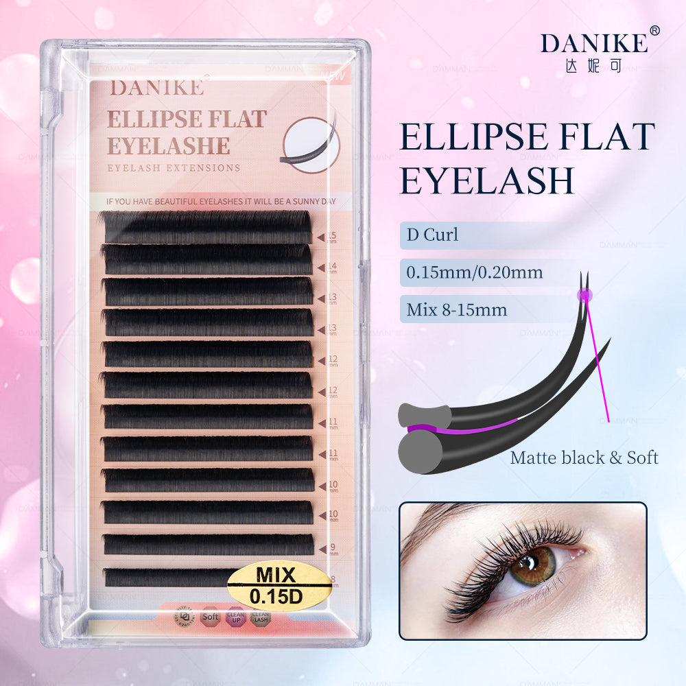 DANIKE Ellipse Flat Eyelash Extension