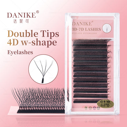 DANIKE 4D W Double Tips Eyelash Extension