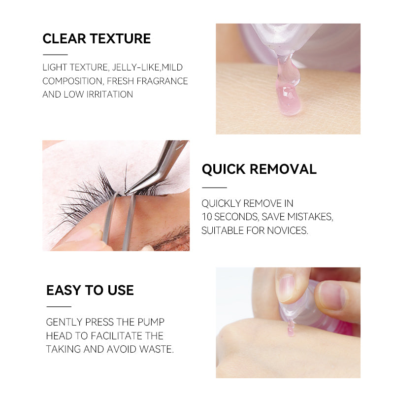 DAMMAN Lash Debonder 15ml Gel For Eyelash Glue