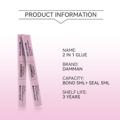 Damman 2 in 1 Bond & Seal Cluster Lash Glue