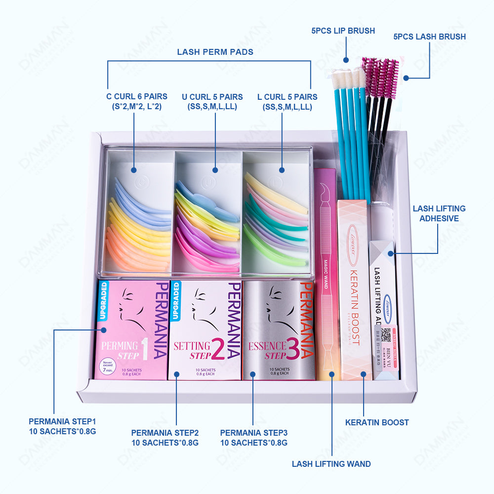 Permania Eyelash Lifting Kit - 5mins