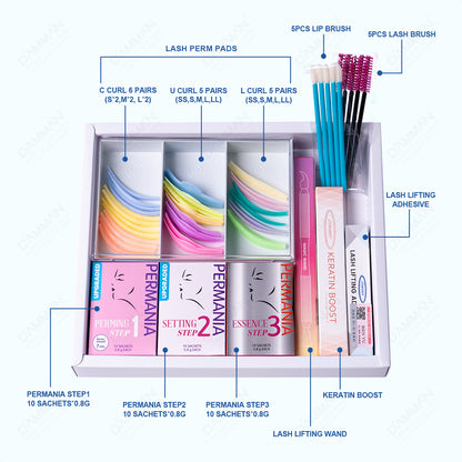 Permania Eyelash Lifting Kit - 5mins