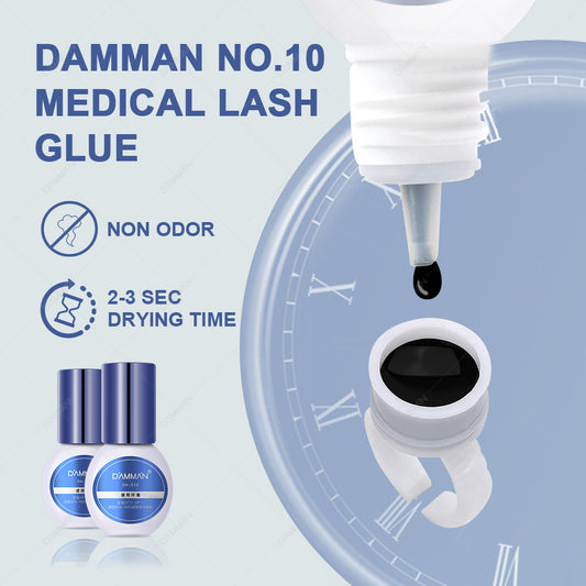 DAMMAN NO.10 Eyelash Glue For Cluster Lash  (No Odors)