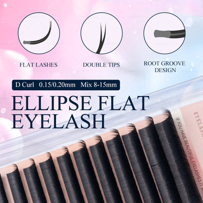 DANIKE Ellipse Flat Eyelash Extension