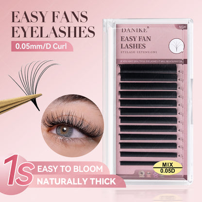 DANIKE Easy Fans Eyelash Extensions