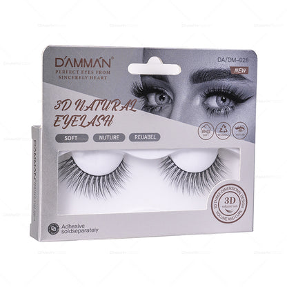 Damman FT Clear Band 3D Natural Lashes