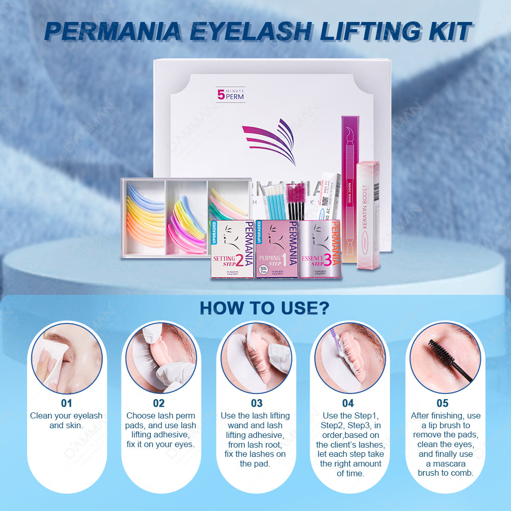 Permania Eyelash Lifting Kit - 5mins