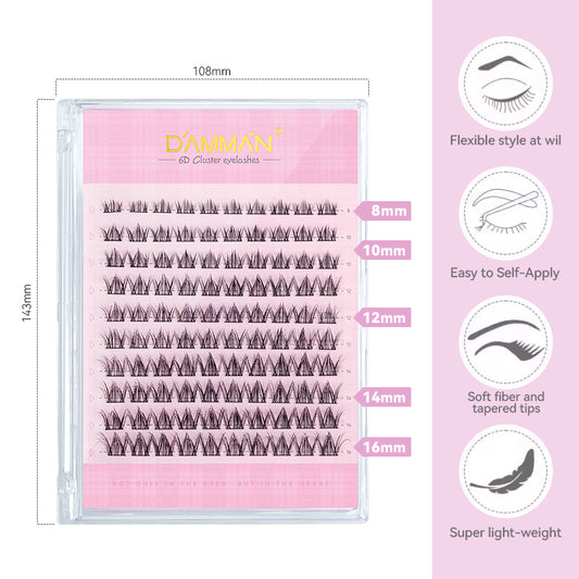 Damman 6D DIY Cluster Lashes (only lashes)