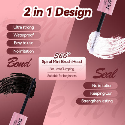 DAMMAN DIY Cluster Lash Kit 3D Effect 6D DME-17 Eyelash Extenstion at Home