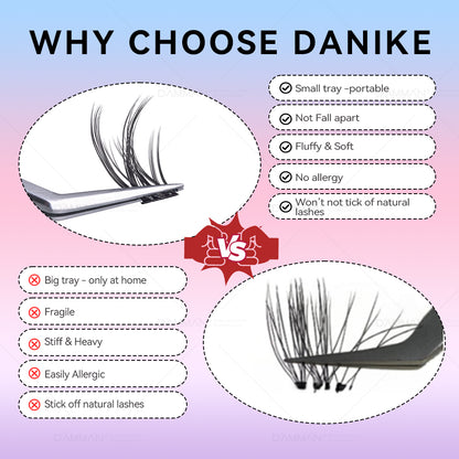 DANIKE 6D DIY Lash Cluster - B56