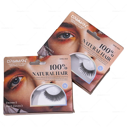 Damman Thick Human Hair Eyelash