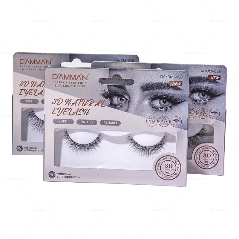 Damman FT Clear Band 3D Natural Lashes