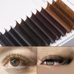 DAMMAN 0.07 D Curl Colors Easy Fans Eyelash Extensions
