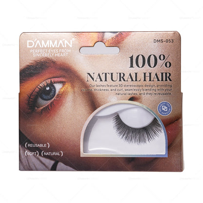 Damman Thick Human Hair Eyelash