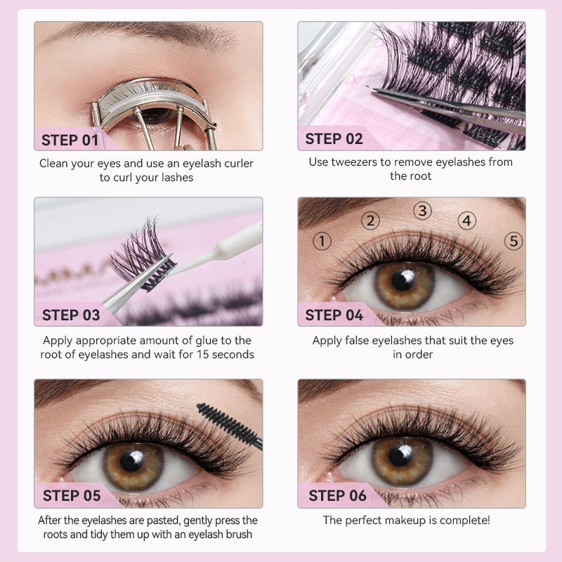 Damman 6D DIY Cluster Lashes (only lashes)