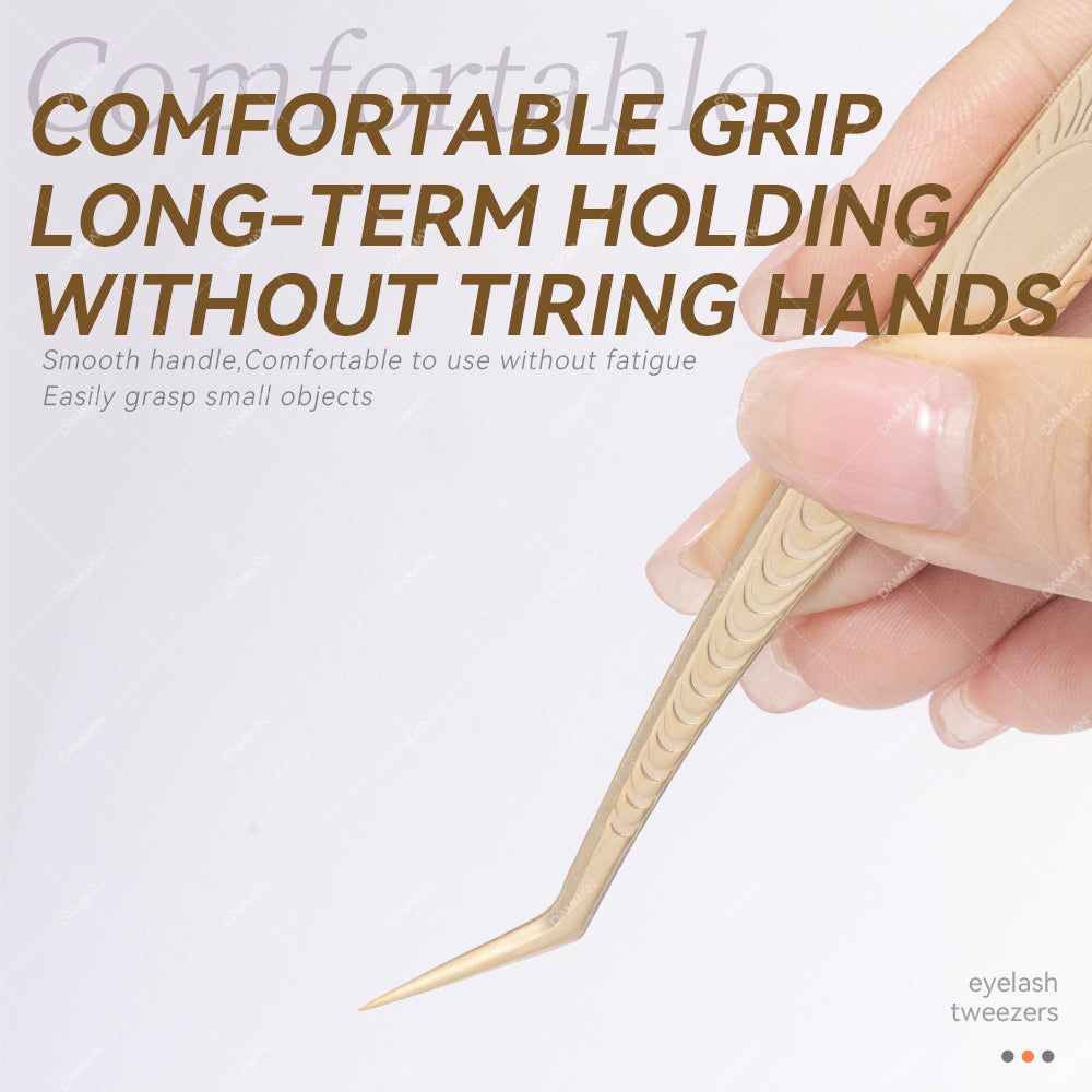 Eyelash Tweezers For Professional Salon Use