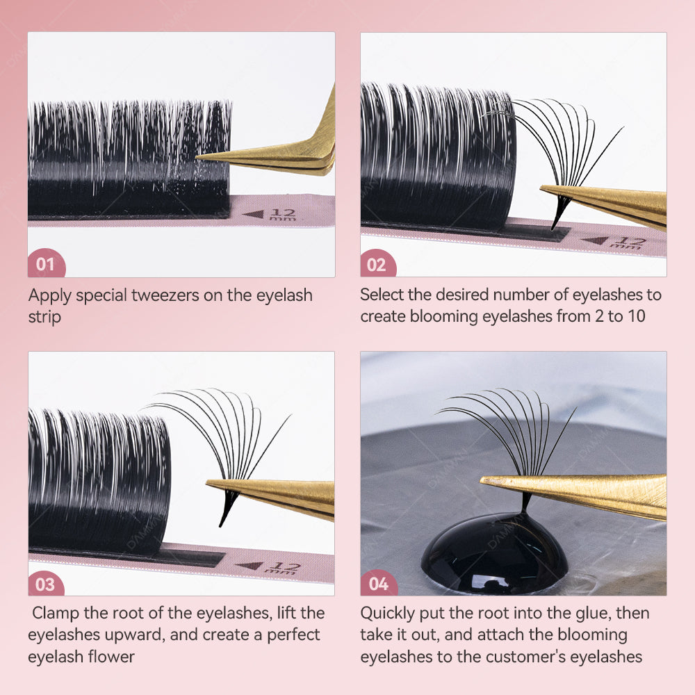 DANIKE Easy fan Eyelash Extension