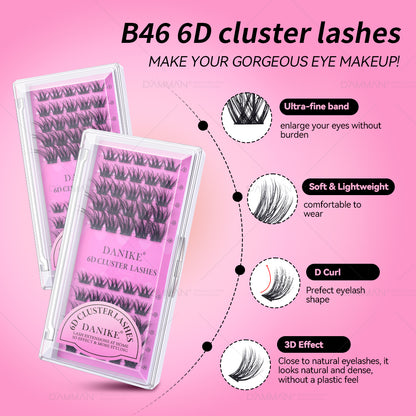 DANIKE 6D DIY Lash Cluster - B46