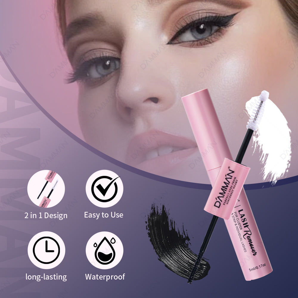 DAMMAN 6D DIY Lash Cluster Kit 4 Pieces Natural Lash Clusters D Curl Kit