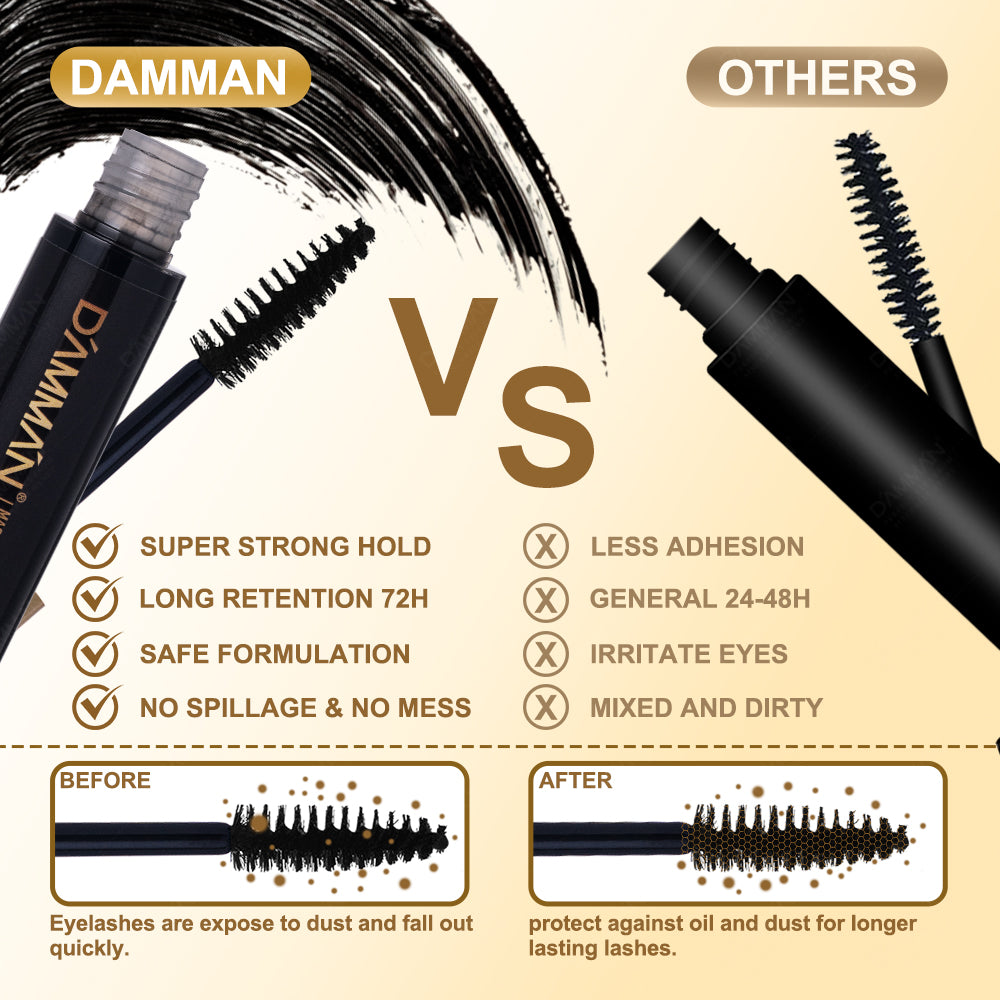 Damman Eyelash Mascara Coating(black)