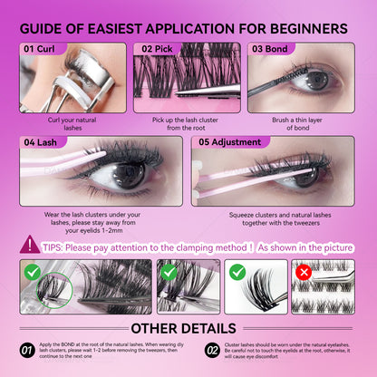 DANIKE 6D DIY Lash Cluster - B15