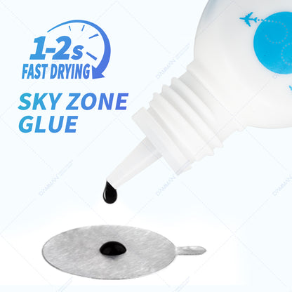 SKY Zone Glue 5ml(sky blue cap)