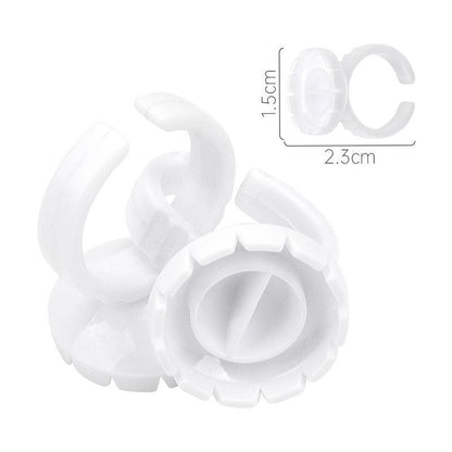 Round Eyelash Glue Ring