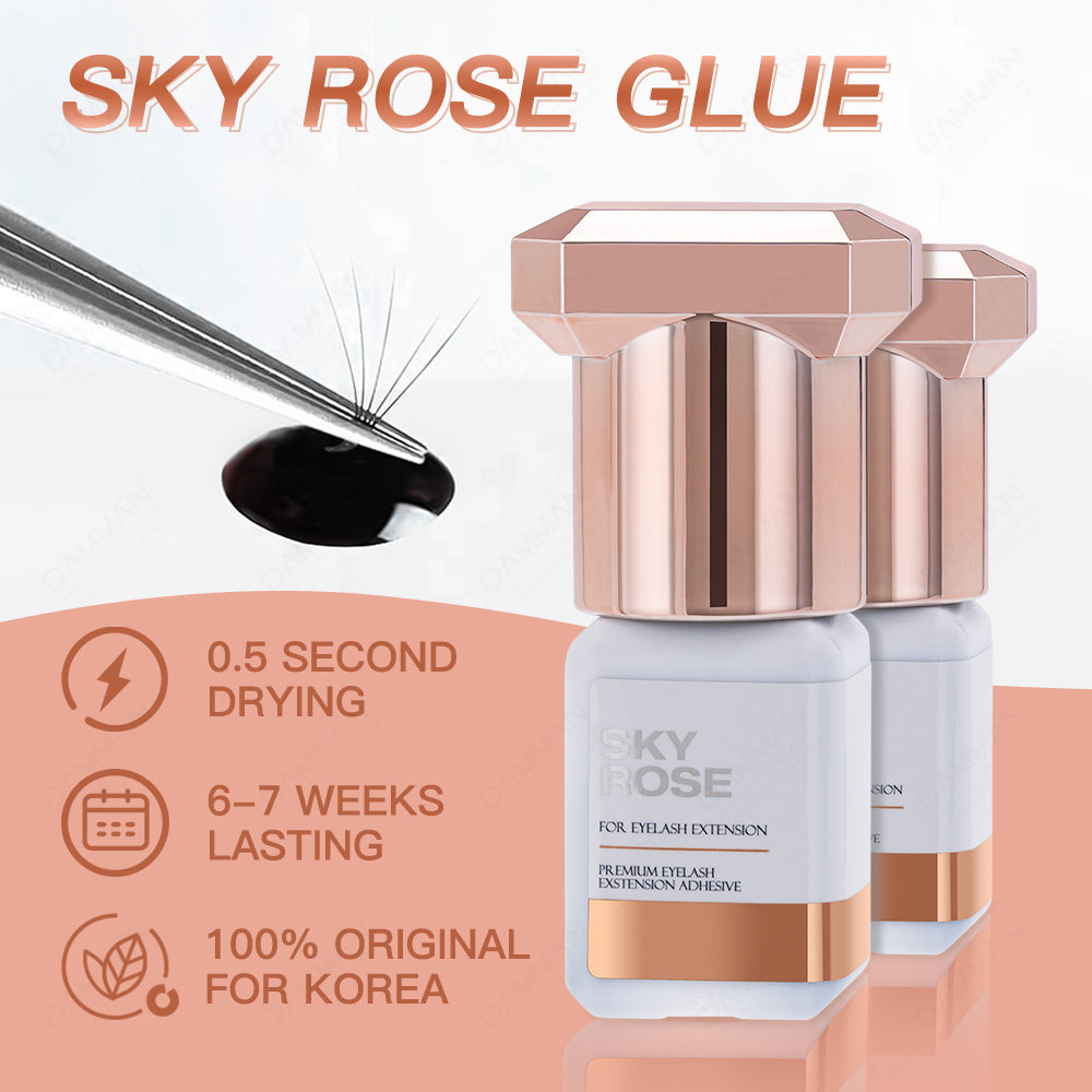 SKY Rose Glue 0.5s Fast Drying Black Lash Adhesive