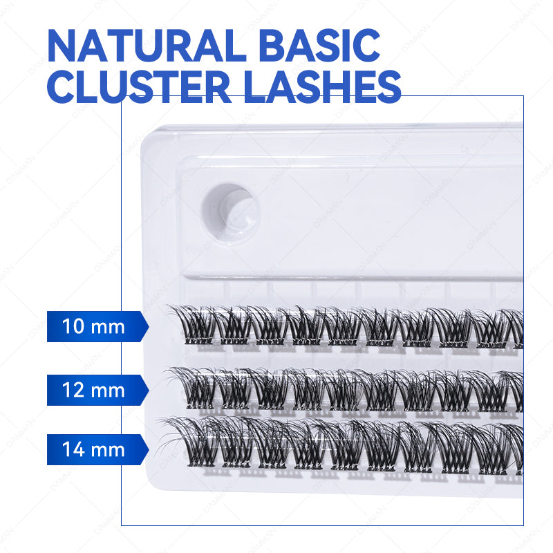 Damman 6D DIY Cluster Lashes 3 Rows (only lash)