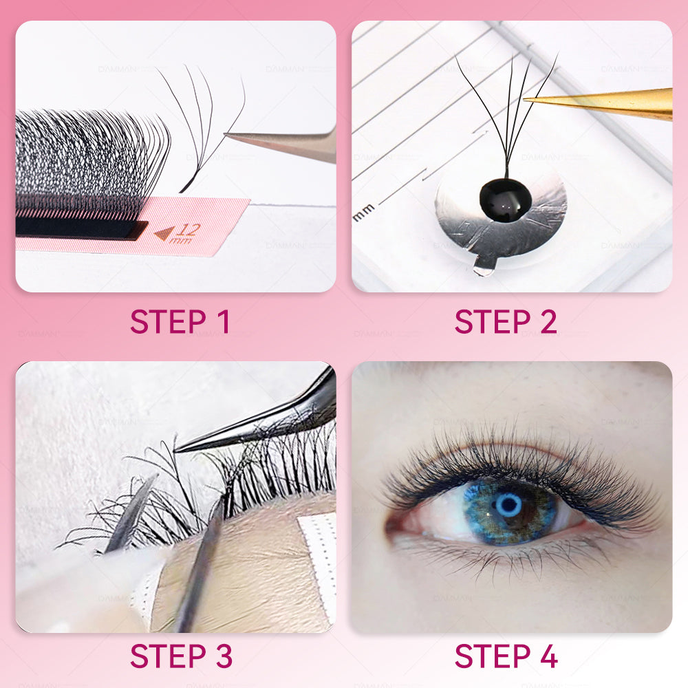 DANIKE 4D W Eyelash Extension(affordable)