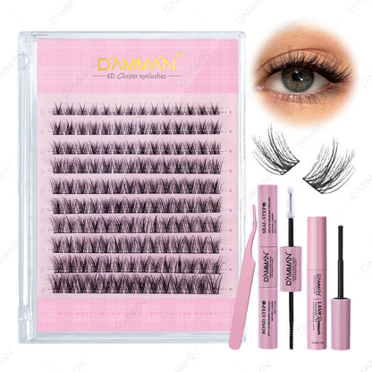 DAMMAN 6D Cluster Lash Natural Look Lash Cluster Kit DME-02