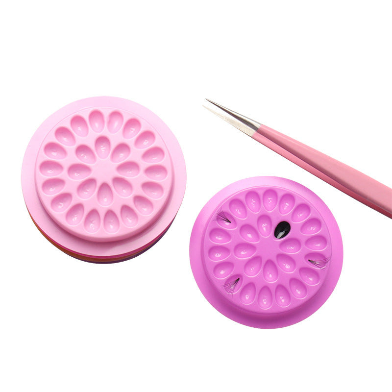 Eyelash Glue Tray With Base